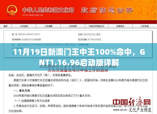 11月19日新澳門王中王100%命中，GNT1.16.96啟動(dòng)版詳解