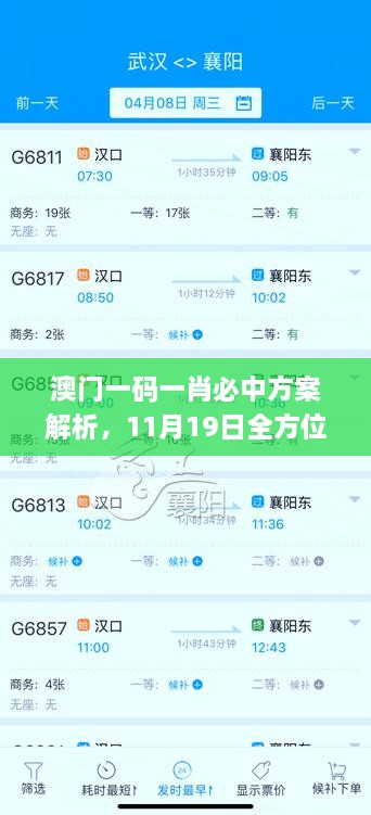 澳門一碼一肖必中方案解析，11月19日全方位解讀措施_AMW7.24.82高級版