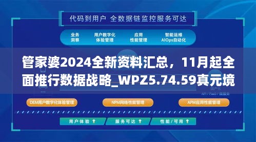 管家婆2024全新資料匯總，11月起全面推行數(shù)據(jù)戰(zhàn)略_WPZ5.74.59真元境
