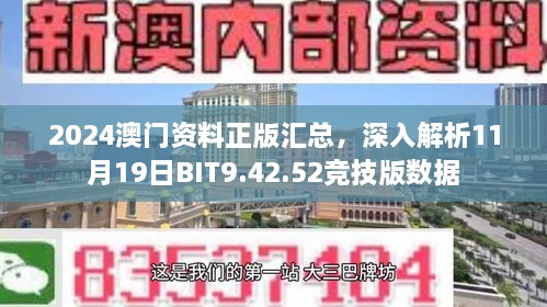 2024澳門資料正版匯總，深入解析11月19日BIT9.42.52競技版數(shù)據(jù)
