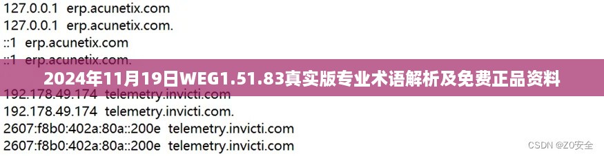 2024年11月19日WEG1.51.83真實(shí)版專(zhuān)業(yè)術(shù)語(yǔ)解析及免費(fèi)正品資料