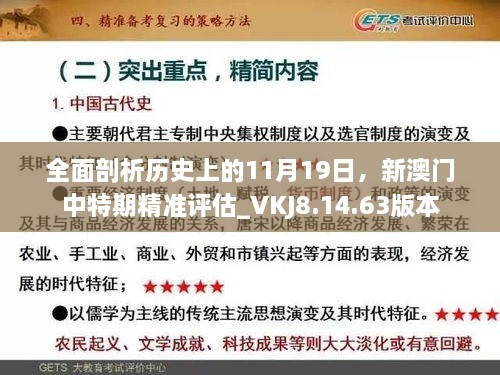 全面剖析歷史上的11月19日，新澳門中特期精準(zhǔn)評(píng)估_VKJ8.14.63版本