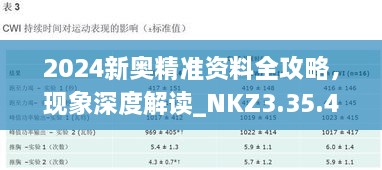 2024新奧精準(zhǔn)資料全攻略，現(xiàn)象深度解讀_NKZ3.35.41L版本