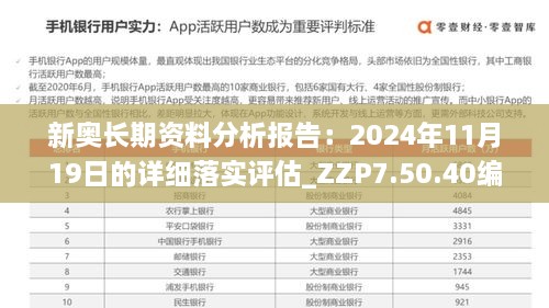 新奧長期資料分析報告：2024年11月19日的詳細落實評估_ZZP7.50.40編輯版