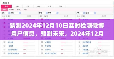 2024年12月10日微博用戶信息實時檢測探析，預(yù)測未來的深度洞察
