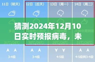 未來天氣之謎，友情與愛的預(yù)測之旅，2024年病毒實時預(yù)報猜想