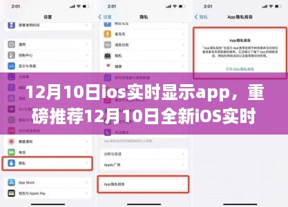 重磅推薦，全新iOS實時顯示App，智能生活助手高效便捷上線