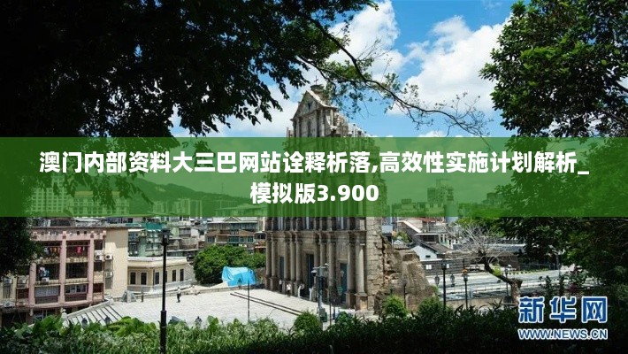 澳門內(nèi)部資料大三巴網(wǎng)站詮釋析落,高效性實(shí)施計劃解析_模擬版3.900