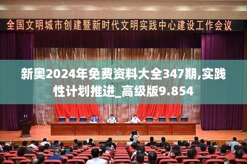 新奧2024年免費(fèi)資料大全347期,實踐性計劃推進(jìn)_高級版9.854
