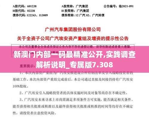 新澳門內(nèi)部一碼最精準(zhǔn)公開,實(shí)踐調(diào)查解析說明_專屬版7.308