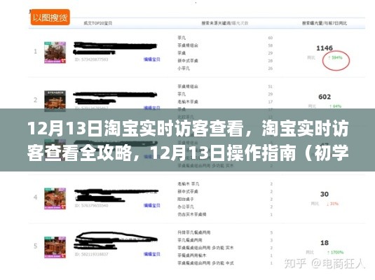 淘寶實時訪客查看全攻略，12月13日操作指南（適合初學(xué)者與進階用戶）