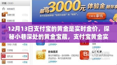 支付寶黃金實(shí)時(shí)金價(jià)背后的故事，探秘小巷深處的黃金寶藏之旅