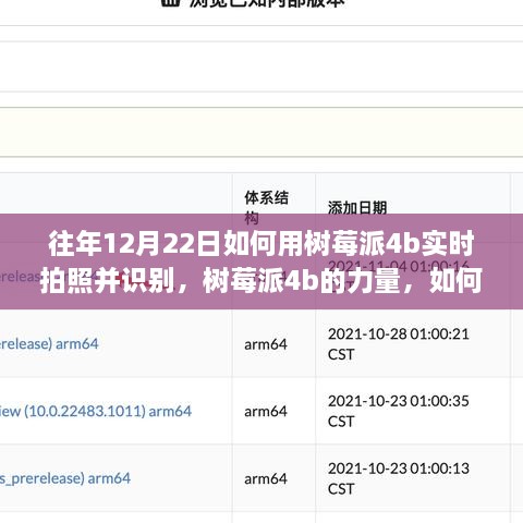 樹莓派4b冬至實時拍照與識別之旅，學(xué)習(xí)、變化與樂趣的自信啟程