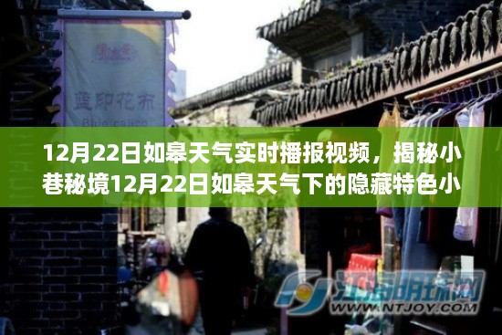 揭秘如皋小巷秘境，特色小店與12月22日天氣實(shí)時(shí)播報(bào)視頻