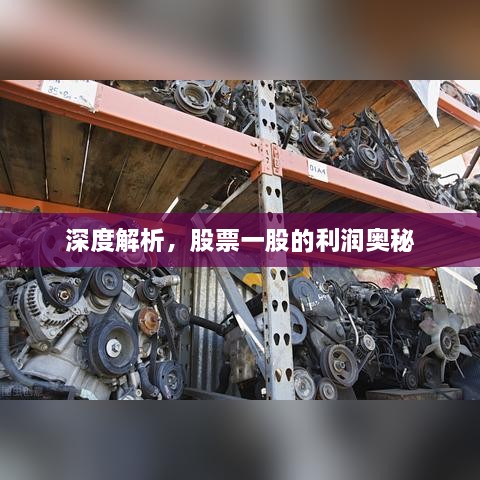 深度解析，股票一股的利潤奧秘