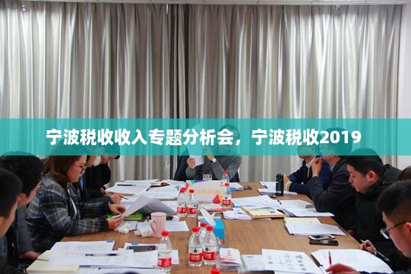 寧波稅收收入專題分析會(huì)，寧波稅收2019 