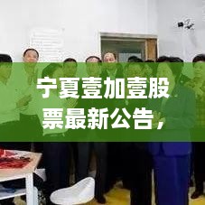 寧夏壹加壹股票最新公告，重磅消息揭秘，投資者不容錯過！