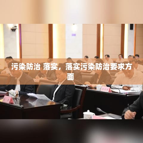 污染防治 落實(shí)，落實(shí)污染防治要求方面 