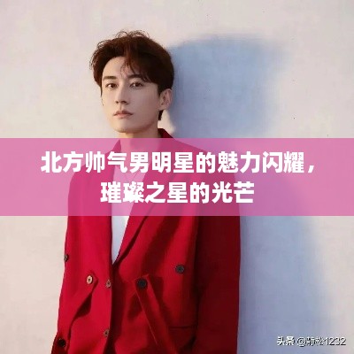 北方帥氣男明星的魅力閃耀，璀璨之星的光芒