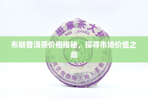 布朗普洱茶價(jià)格揭秘，探尋市場(chǎng)價(jià)值之巔