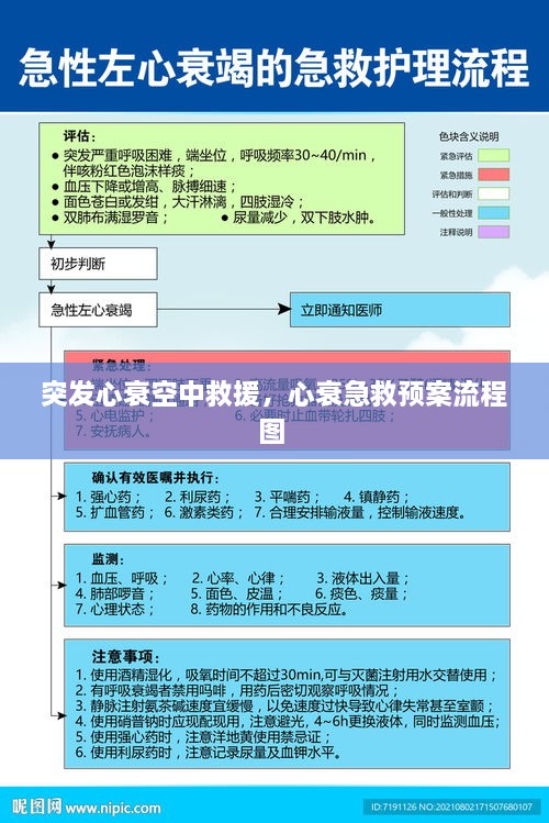 突發(fā)心衰空中救援，心衰急救預(yù)案流程圖 