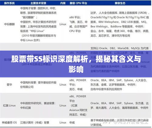股票帶SS標(biāo)識(shí)深度解析，揭秘其含義與影響