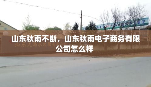 山東秋雨不斷，山東秋雨電子商務(wù)有限公司怎么樣 