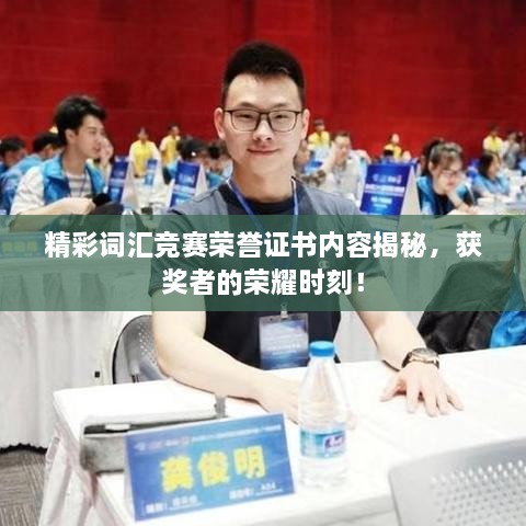精彩詞匯競賽榮譽證書內(nèi)容揭秘，獲獎?wù)叩臉s耀時刻！