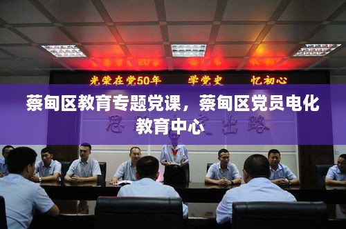 蔡甸區(qū)教育專題黨課，蔡甸區(qū)黨員電化教育中心 