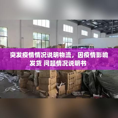突發(fā)疫情情況說明物流，因疫情影響發(fā)貨 問題情況說明書 