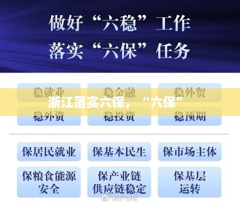 浙江落實(shí)六保，“六?！?