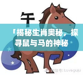 「揭秘生肖奧秘，探尋鼠與馬的神秘力量！」