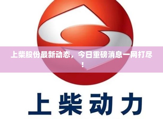 上柴股份最新動(dòng)態(tài)，今日重磅消息一網(wǎng)打盡！