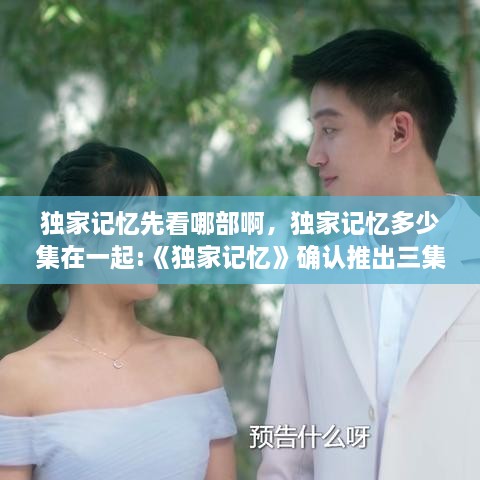 獨家記憶先看哪部啊，獨家記憶多少集在一起:《獨家記憶》確認推出三集番外 