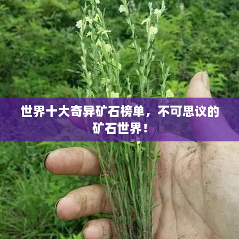 世界十大奇異礦石榜單，不可思議的礦石世界！