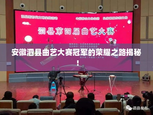 安徽泗縣曲藝大賽冠軍的榮耀之路揭秘！