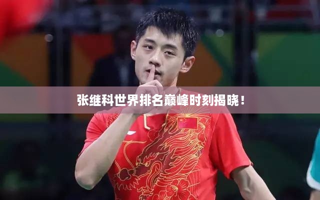 張繼科世界排名巔峰時(shí)刻揭曉！