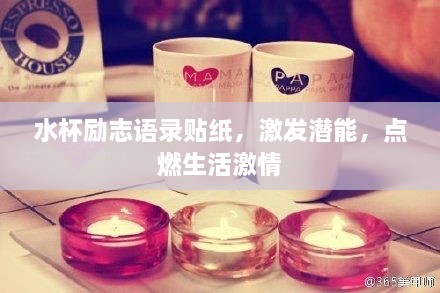 水杯勵(lì)志語(yǔ)錄貼紙，激發(fā)潛能，點(diǎn)燃生活激情