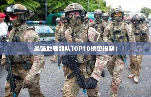最強地表部隊TOP10榜單揭曉！