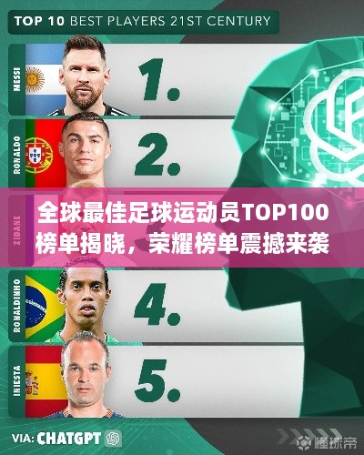 全球最佳足球運動員TOP100榜單揭曉，榮耀榜單震撼來襲！