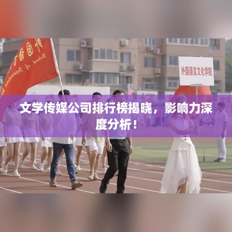 文學(xué)傳媒公司排行榜揭曉，影響力深度分析！