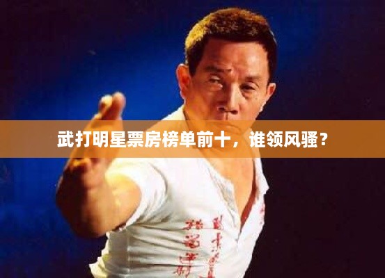 武打明星票房榜單前十，誰領(lǐng)風(fēng)騷？