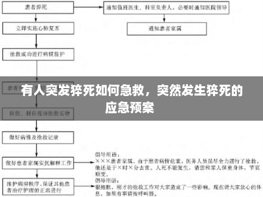 有人突發(fā)猝死如何急救，突然發(fā)生猝死的應(yīng)急預(yù)案 