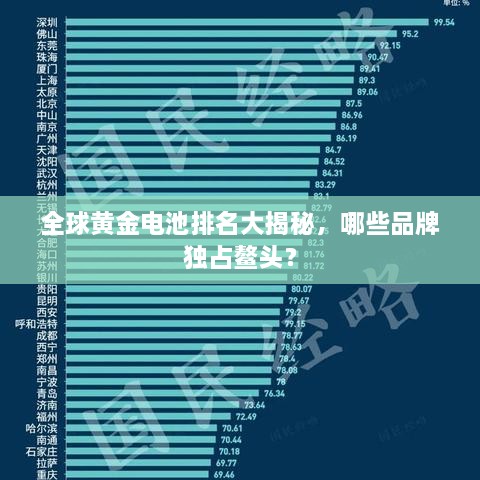 全球黃金電池排名大揭秘，哪些品牌獨(dú)占鰲頭？