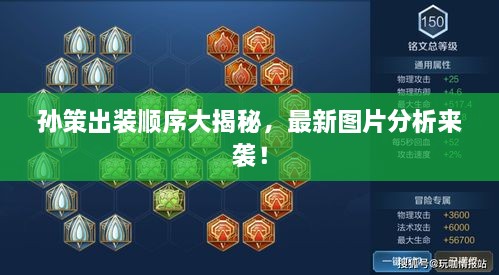 孫策出裝順序大揭秘，最新圖片分析來襲！